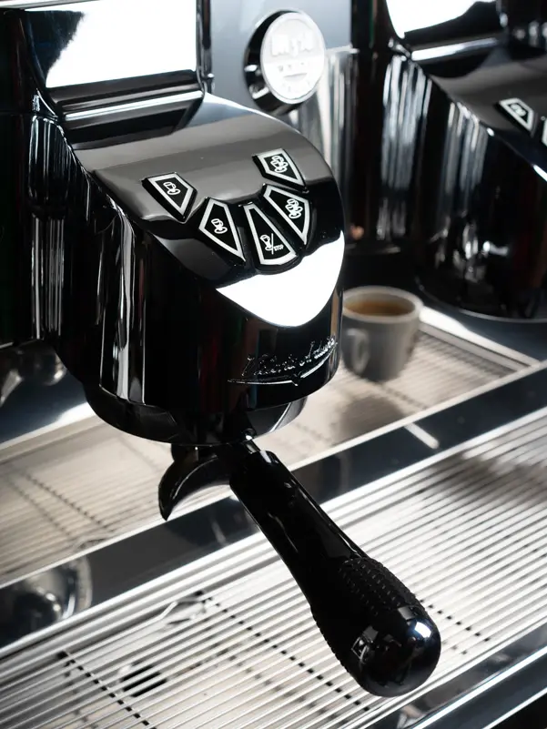 Photo d'un groupe café sur machine Victoria Simonelli