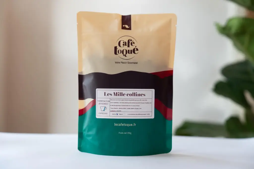 Rwanda - Les Mille Collines - Café Toqué espresso