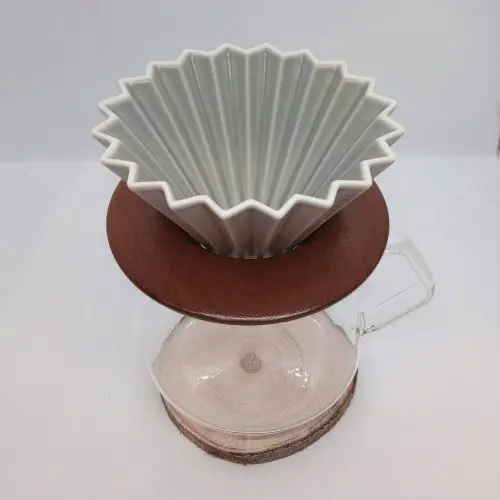 Cafetière Origami (filtre - porte filtre - carafe verre)